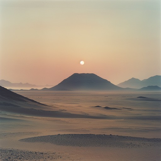 Immerse yourself in the calm of a desert oasis with this soothing instrumental piece. Soft ethnic melodies flow like a gentle breeze through ancient sands, providing a perfect backdrop for meditation and relaxation.