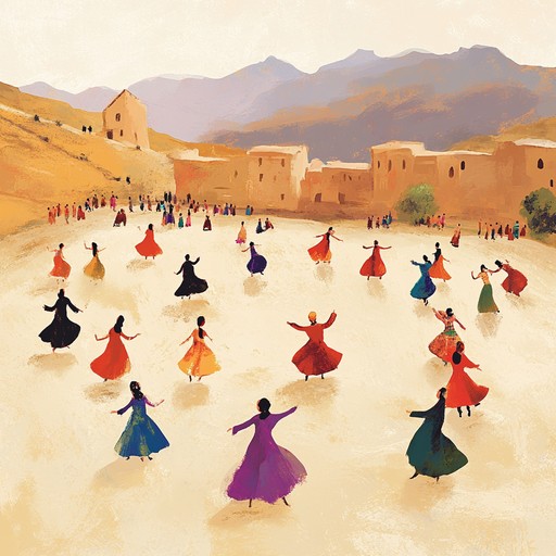 An upbeat instrumental track featuring lively percussion, fast paced melodies, and traditional middle eastern scales. Perfect for dance celebrations and festive occasions.