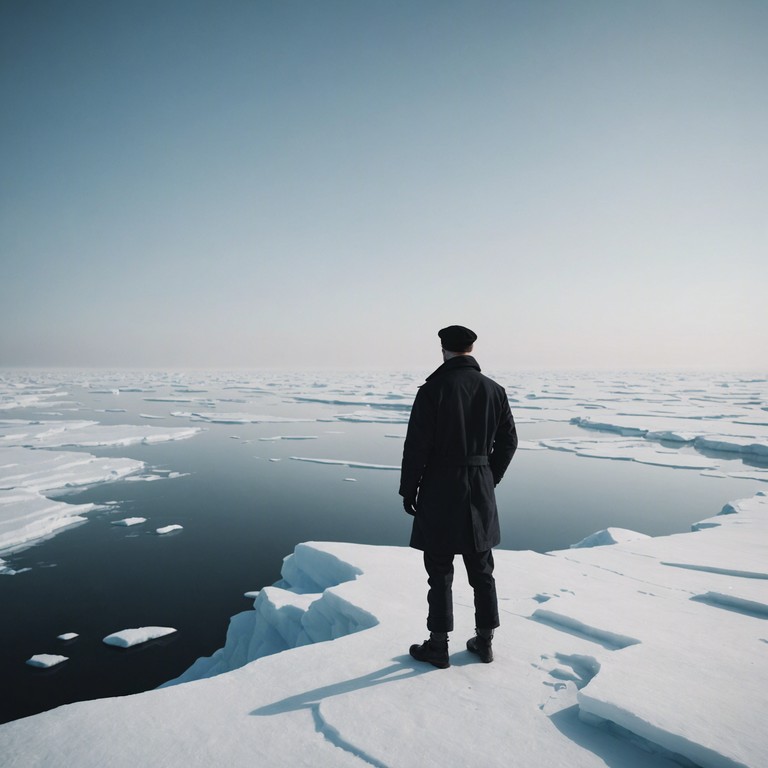 This composition captures the majestic and resilient spirit of the russian navy as it navigates the chilling, ice laden waters of the arctic. The deep tones of the balalaika underscore a mixture of courage and longing, mirroring a sailor's life bound by duty and the love for their homeland.