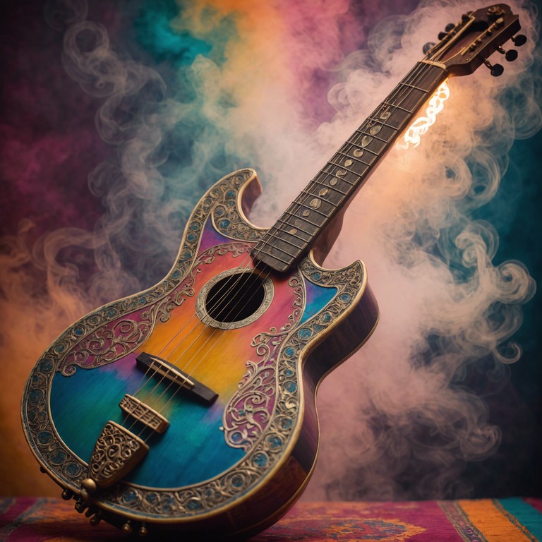 Explore an audio journey enriched with layers of sitar and thick psychedelic textures, designed to suspend reality and immerse you fully in a sound that is as complex in emotion as it is in execution.