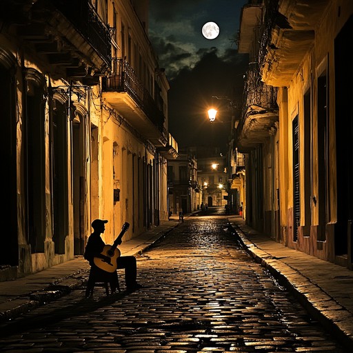 An enchanting instrumental piece blending soulful melodies with vibrant afro cuban rhythms, capturing the essence of romance on a warm havana night.