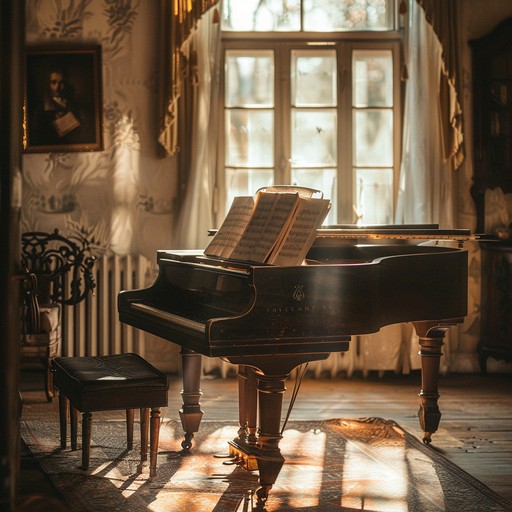 A melancholic yet beautiful piano piece that takes listeners on a journey through haunting melodies and poignant harmonies, reminiscent of lost times and cherished memories. The composition delicately balances between wistfulness and serenity, inviting introspection and reflection.