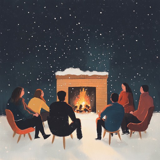 An instrumental track full of soulful saxophone melodies perfect for a cozy winter night, radiating warmth, love, and nostalgia. Ideal for creating heartwarming holiday moments