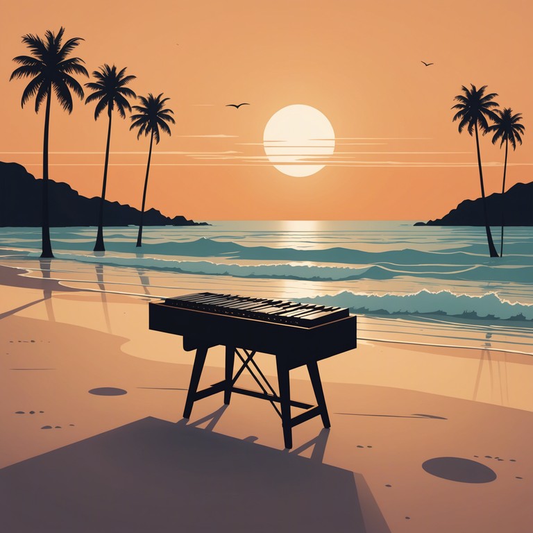 A seamless melodic journey blending the distinctive notes of a marimba with ambient, minimalist production. This track evokes the dual sense of a sunset lit desert and a starlit shoreline, providing a reflective yet comforting listening experience.