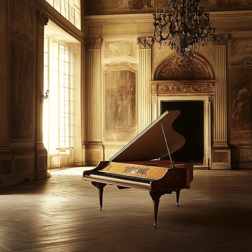 A harpsichord led composition that delves into the introspective qualities of baroque music, enriched by a string quartet. The harmonic interplay evokes the timelessness and grandeur of historical elegance while maintaining a serene, contemplative mood.