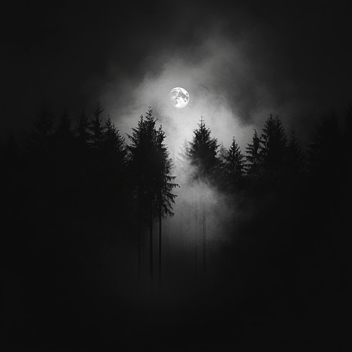 This soundtrack combines dark, menacing tones with unsettling, eerie forest ambiance, creating a chilling atmosphere. Features eerie synths, deep drones, and subtle whispers, ideal for thrillers or horror settings.