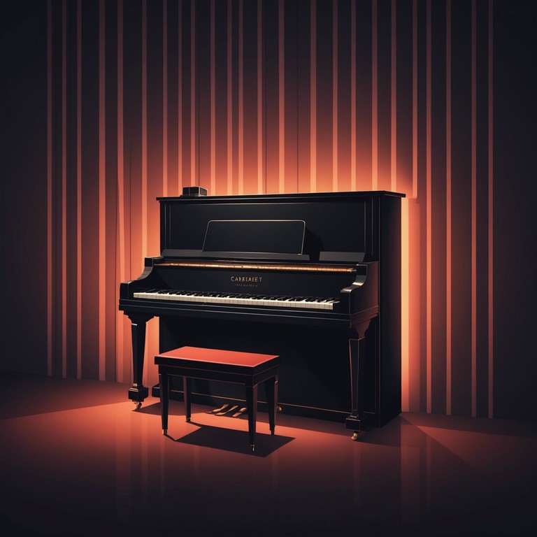 This alternative description highlights the uplifting and energizing qualities of the piano composition in a cabaret style, focusing on its ability to elevate spiritual awareness and provide a soul touching performance.