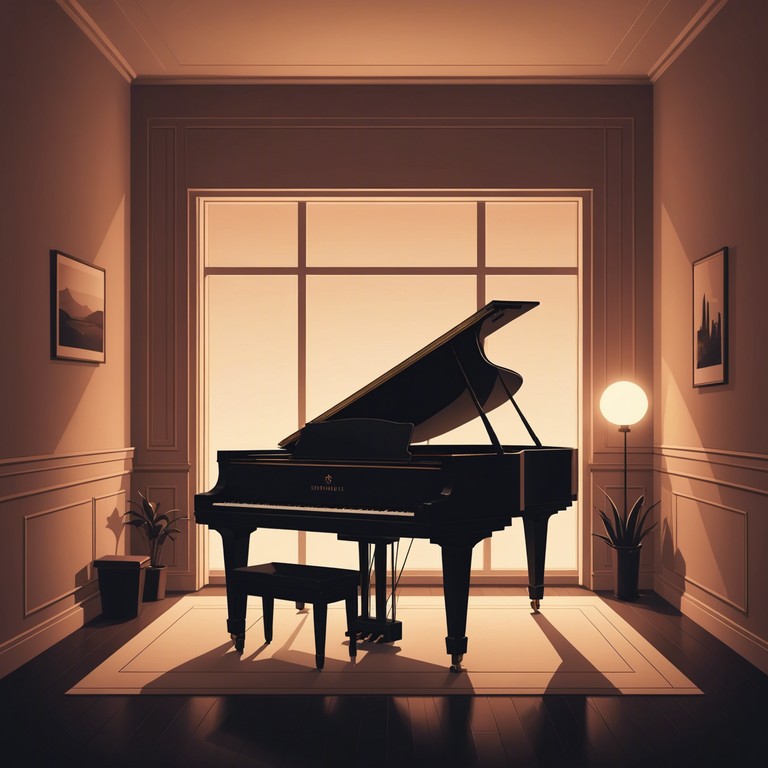 Alternating between deep melancholy and hopeful tones, this composition paints a vivid picture of personal evolution following emotional upheavals, using the piano’s broad dynamic range to craft a compelling emotional landscape.