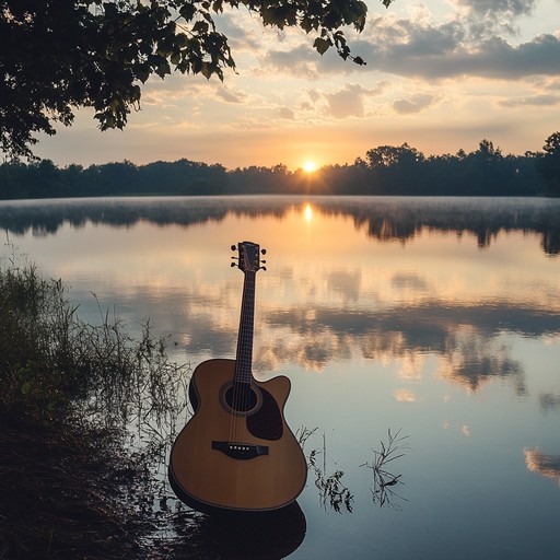 A soothing blend of acoustic guitar and ambient textures, creating a serene atmosphere that encourages self reflection and a sense of hope. The soft, mellow tones aim to calm the mind while subtly uplifting the spirit, perfect for moments of quiet contemplation and personal growth.