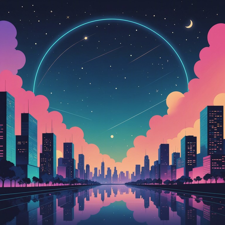 A track that merges the gentle hum of ambient electronics with the dynamic energy of subtle electro rhythms, evoking a serene yet vibrant atmosphere that’s perfect for reflective moments or late night drives. A captivating melody played on a synthesizer drives the piece, complemented by ethereal backdrops and subtle basslines that invite the listener into a world of tranquil exploration.