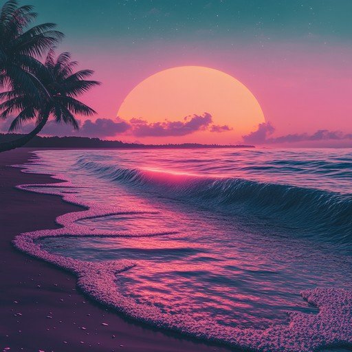 Immerse in a tranquil soundscape where retro synths create a serene oceanic atmosphere. This calming instrumental blends synthwave elements with ambient textures, perfect for relaxation and reflective moments.