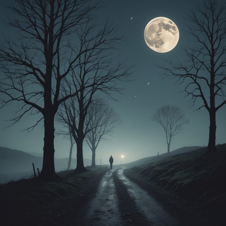 A chilling composition that evokes the suspense of walking alone on a foggy night. Each note from the solo violin enhances the mysterious and slightly terrifying ambiance, as if shadows themselves are dancing in the moonlight.