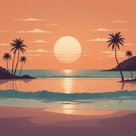 a soothing blend of soft, melodic rhythms.