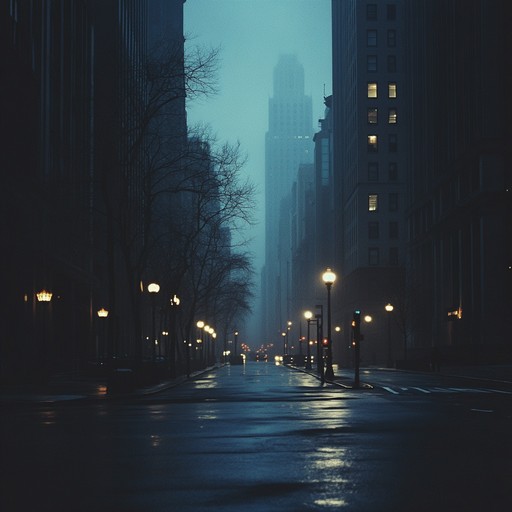 An instrumental track that blends haunting soul melodies with raw punk rhythms, creating an eerie atmosphere reminiscent of empty city streets at midnight.