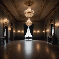 baroque inspired, tense music with modern twist.