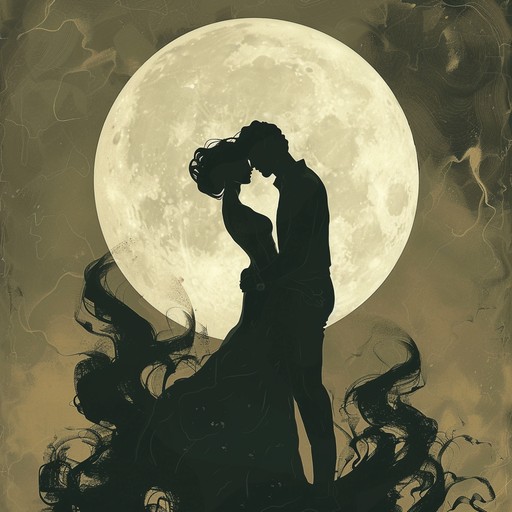 A hauntingly romantic piano melody that transports listeners to a moonlit night where two lovers are entwined in an eternal embrace. The delicate, somber tones convey deep passion and melancholic beauty, perfect for nocturnal introspection.