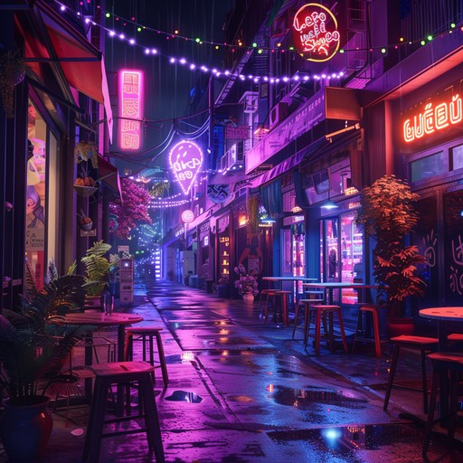 An electrifying nu disco track that encapsulates the energetic essence of a vibrant city. Pulsating beats, dynamic synths, and a compelling bassline make this track perfect for urban explorers seeking a groovy adventure.