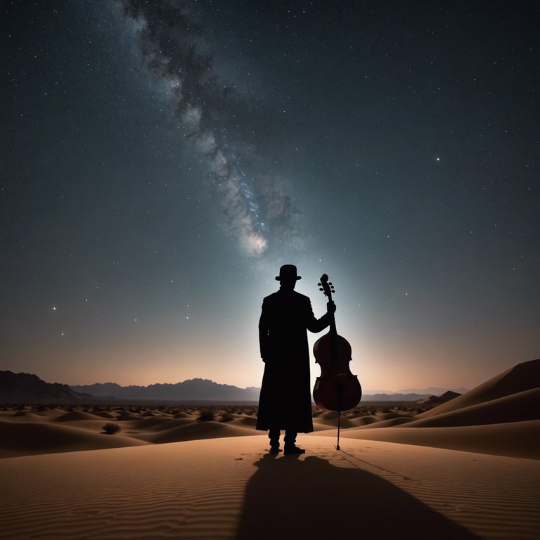 This instrumental track takes listeners on an auditory journey through the expansive and mystical deserts of the middle east, where traditional melodies intertwine with modern minimalism, evoking images of vast, starlit skies and the ancient secrets buried in the sands. The music captures the essence of both the harsh daytime sun and the cool, enigmatic nights of the desert.