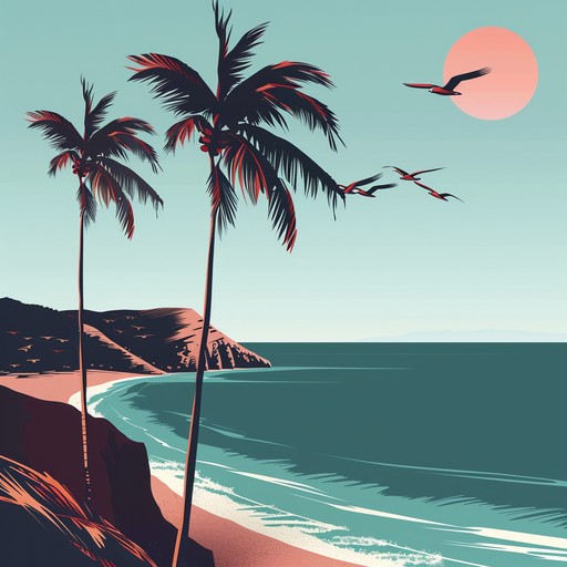 Feel the serenity of tropical beach sounds with gentle island instrumentals, where the soothing steel drum melodies harmonize with ambient tones for a peaceful and relaxing experience