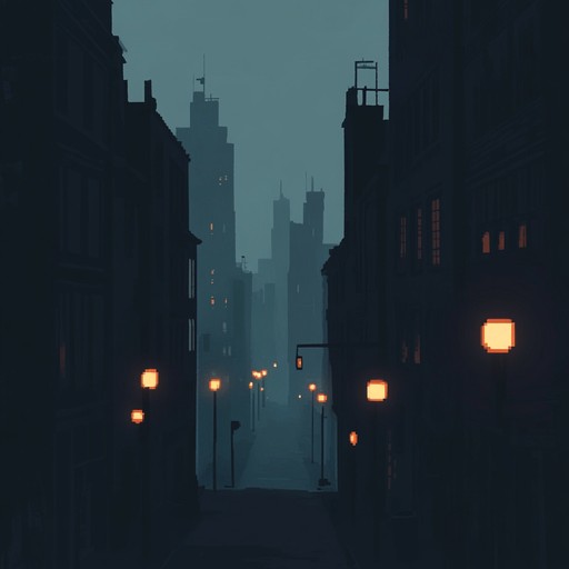 This piece paints a picture of a deserted city at midnight, featuring slow, driving beats combined with haunting melodies that echo through empty streets. Layered textures from a lo fi keyboard create an atmospheric sound, evoking feelings of isolation and introspection while remaining rooted in a dark, urban vibe.