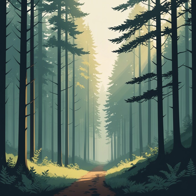 Imagine a soft, enveloping melody that mimics the serene whispers of an ancient forest at dawn. The track perfectly blends naturalistic sounds with gentle electronic elements, creating a soothing atmosphere that encourages deep relaxation and contemplation. The composition gradually builds a minimalistic, yet lush soundscape that feels like a warm embrace by nature itself.