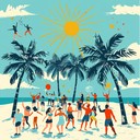 tropical pop track perfect for sunny beach days