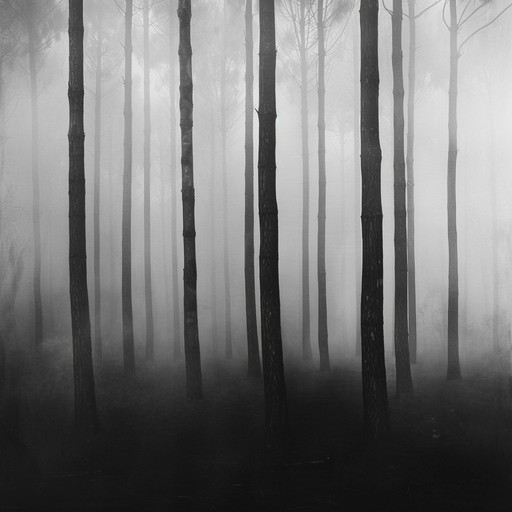 Dark whispers echo within spooky, shadowed spaces, heightening a sense of unease. The ambient horror tune layers haunting whispers that convey a feeling of being watched, enhancing the creepy atmosphere.