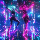 funky basslines and energetic synths create anime magic