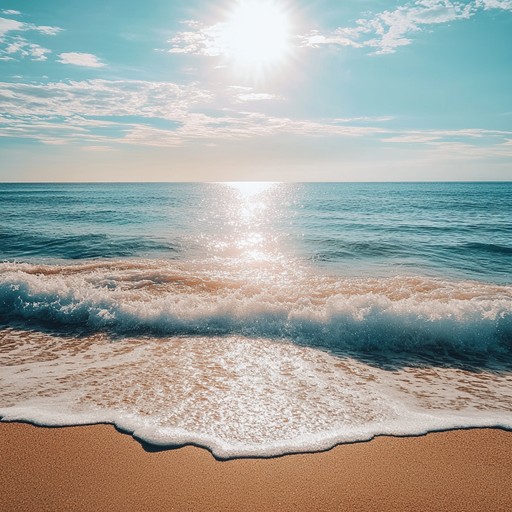 This track fuses mellow synths with gentle rhythms to evoke images of sun drenched beaches and carefree moments by the sea. The soothing melodies and light textures create an atmosphere of relaxation and happiness.