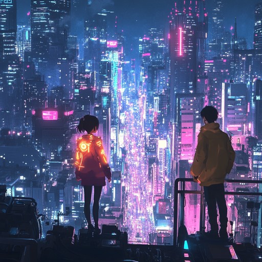 Dive deep into an electrifying instrumental peppered with driving bass rhythms and effervescent synth leads, the perfect backdrop for dynamic anime visuals. This track smoothly blends the futuristic vibes of the electronic realm with a heavy dose of funk, creating a pulsating audio experience.