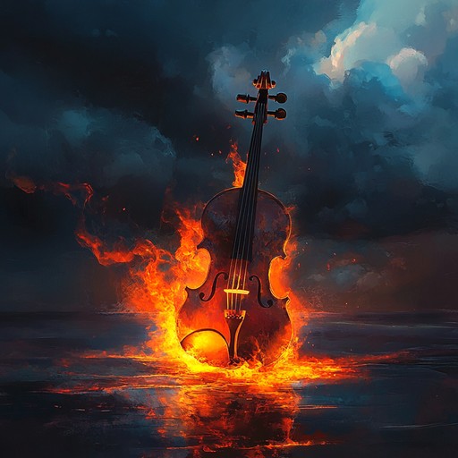 A masterful, impassioned performance that combines furious violin slashes and a dramatic, capricious structure, capturing the raw energy and defiant spirit of a troubled heart, leading listeners through a storm of intense emotions