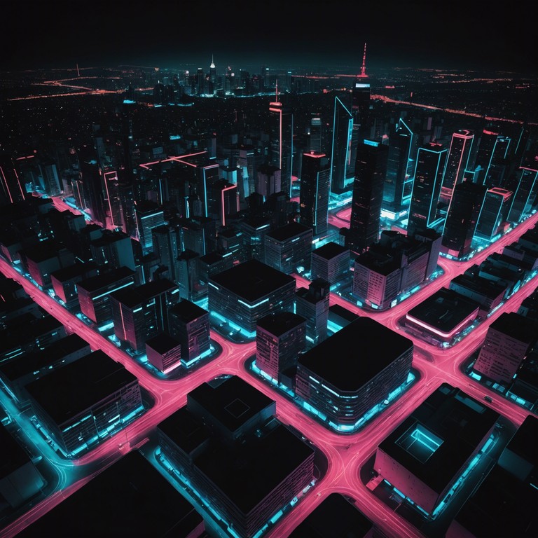 An intensified version of the original, 'night sprint in cyber city' emphasizes the urgency with more aggressive synthesizer pulses, intricately woven to create an even more immersive and high energy soundscape. This alternative version pushes the boundaries of idm, infusing it with a darker, more omnipresent urban ambiance that complements the futuristic themes.