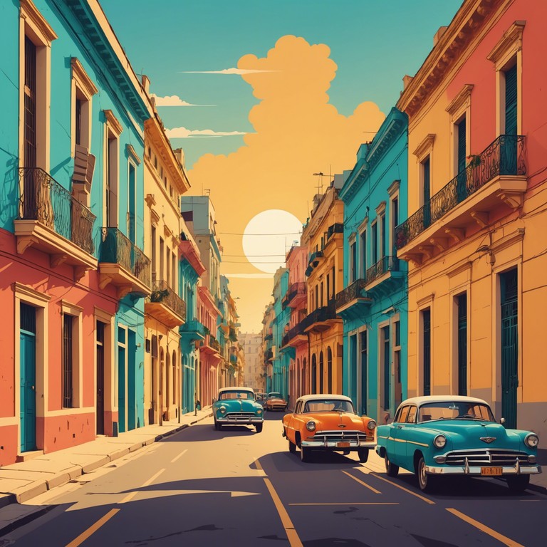 A lighthearted and uplifting instrumental track that bridges traditional afro cuban rhythms with contemporary melodious charm, invoking a serene sunrise over the picturesque havana skyline.