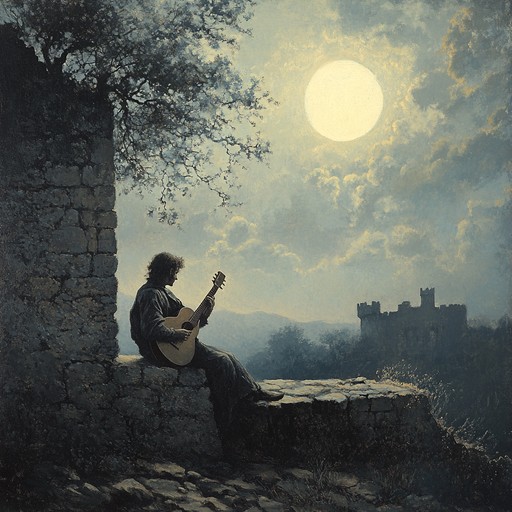 A haunting medieval ballad that uses the melancholic sound of the lute to tell the tale of a love lost to time, capturing the bittersweet essence of longing and nostalgia in a troubadour's heartfelt melodies