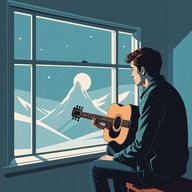 instrumental journey through snowy soundscapes