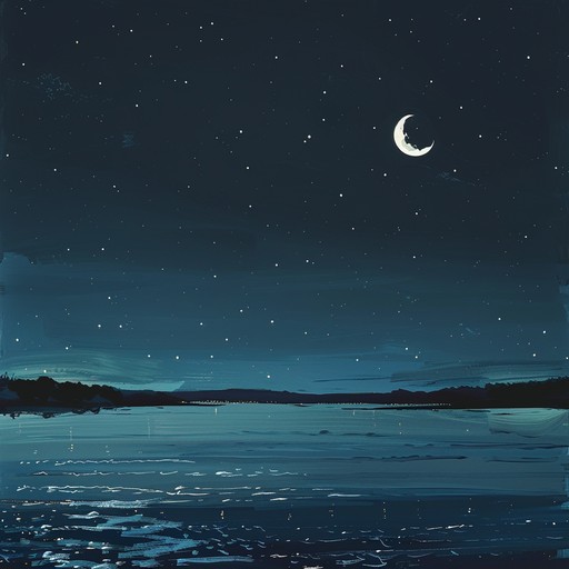 A delicate instrumental piece featuring soft harp strums and ethereal background tones perfect for creating a calming bedtime atmosphere. It captures the serene essence of moonlit nights and the tender feeling of drifting into peaceful dreams.