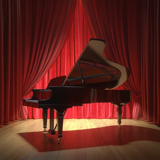 This uplifting theatrical piano piece features lively melodies that capture the excitement and anticipation of an opening night performance. The soaring piano lines and dynamic rhythms invoke feelings of joy and inspiration.