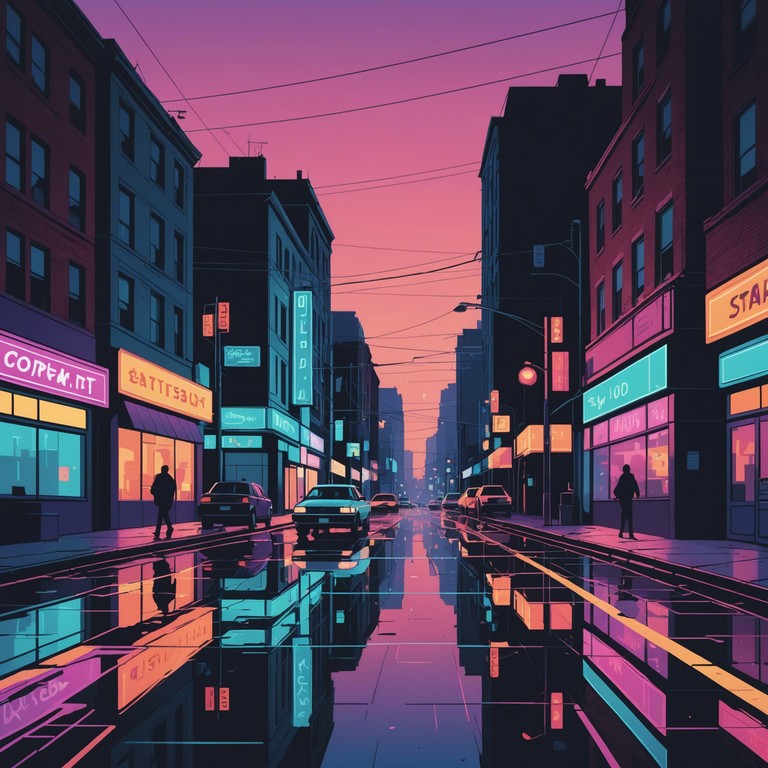 A track that blends the smoothness of lo fi with the rhythmic groove of funk, featuring a deep bass line and relaxed beats that evoke the nightlife of a bustling cityscape. Perfect for evening unwinding or creative inspiration.