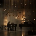 romantic piano themes amidst ambient late night city vibes