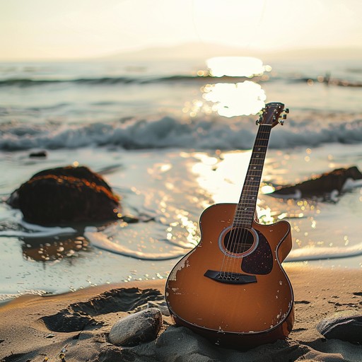 This instrumental bossa nova track captures the essence of a summer celebration on a sunset beach, blending rhythmic guitar strums with uplifting melodies. Perfect for setting a joyous, warm, and relaxed atmosphere.