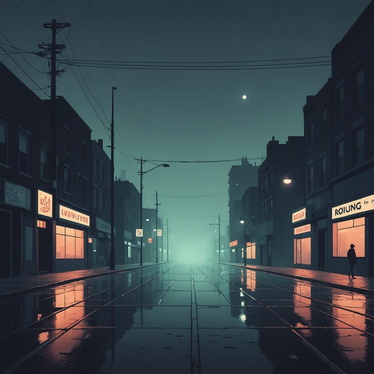 Imagine a late night drive through a fog covered city where every street corner harbors shadows and suspense. The track blends unease with allure, using deep bass lines and scratchy synths typical of phonk but interspersed with haunting music box melodies to create a chilling, mysterious atmosphere.