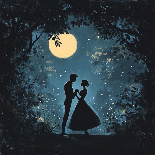 An evocative instrumental waltz that portrays the deep connection between two souls dancing intimately beneath the stars, with sweeping melodies and tender harmonies.