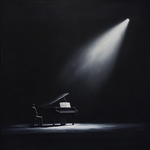 A tense instrumental piece that delves into the hidden mysteries of a cabaret night, intertwining haunting piano melodies with an eerie atmosphere to evoke a sense of brooding enigma.