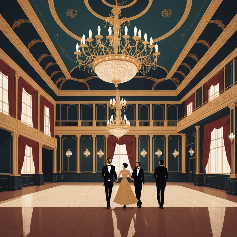 A majestic journey that places you at a grand 1940s swing ball. The track pulses with the elegant energy of a royal dance floor; where every instrument contributes to an overwhelming sense of beauty and excitement.