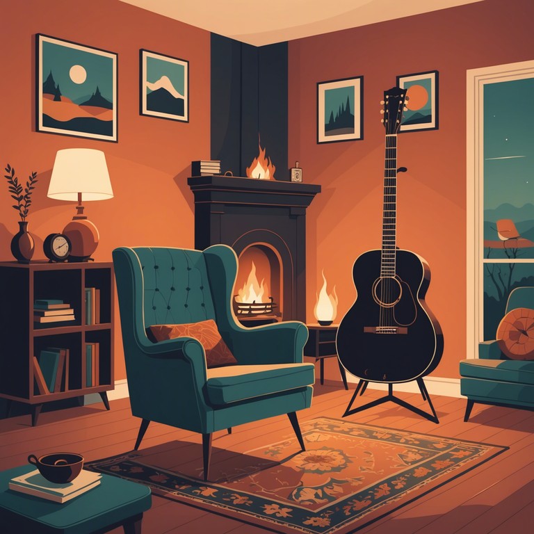 This track is designed to evoke feelings of warmth and comfort through its smooth, nostalgic soulful melodies that blend seamlessly with the soothing tones of an acoustic guitar. The piece transports listeners to a simpler, happier time, perfect for reflective moments or gentle evenings at home.