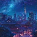 an enigmatic j pop instrumental painting tokyo's mysterious nocturnal whispers