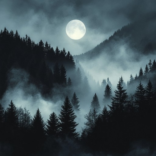 This instrumental piece blends traditional bluegrass with dark, haunting melodies, evoking the feeling of wandering alone through misty, moonlit mountains. The banjo leads with melancholic riffs, accompanied by mournful fiddle and deep bass, creating an atmosphere of solitude and mystery.