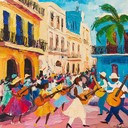 energetic, rhythmic sounds for festive cuban summer street parties.