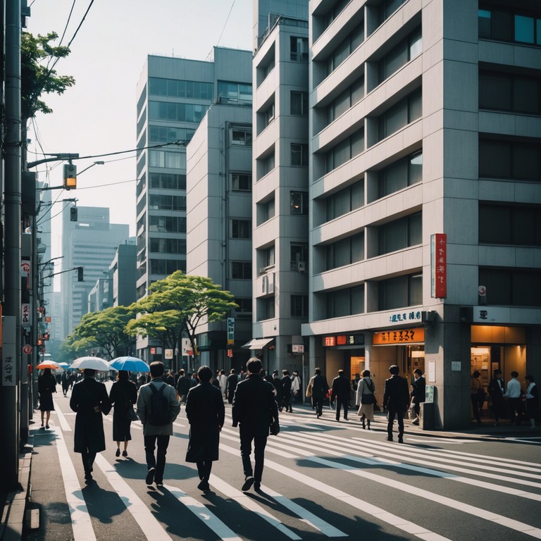 Feel the pulse of tokyo's morning rush, as vibrant synth melodies inspire you to embrace the day with positivity and vigor. An uplifting track that energizes from the first note.