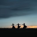 capturing the whirlwind of twilight gatherings